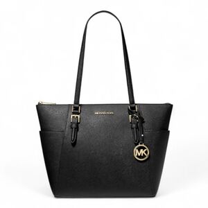 Michael Kors Black Saffiano Leather Tote